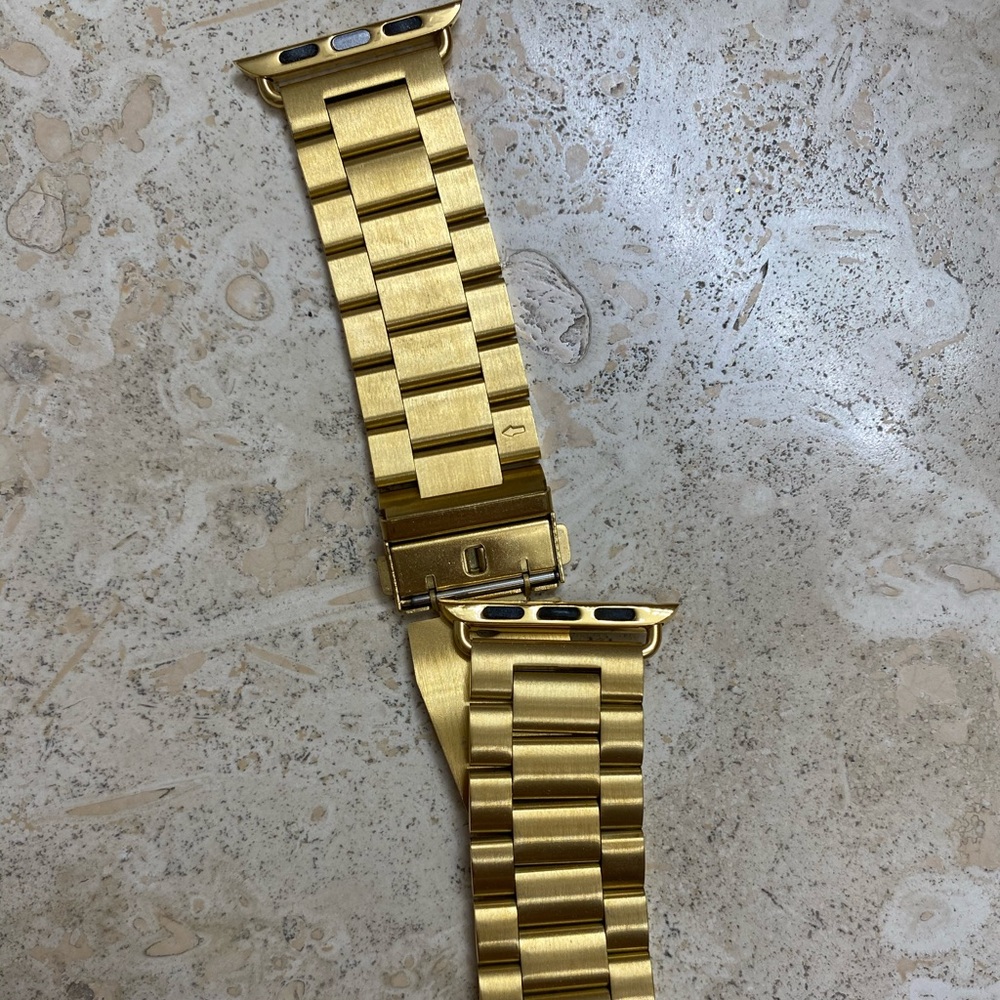 Gold link for iwatch 38mm